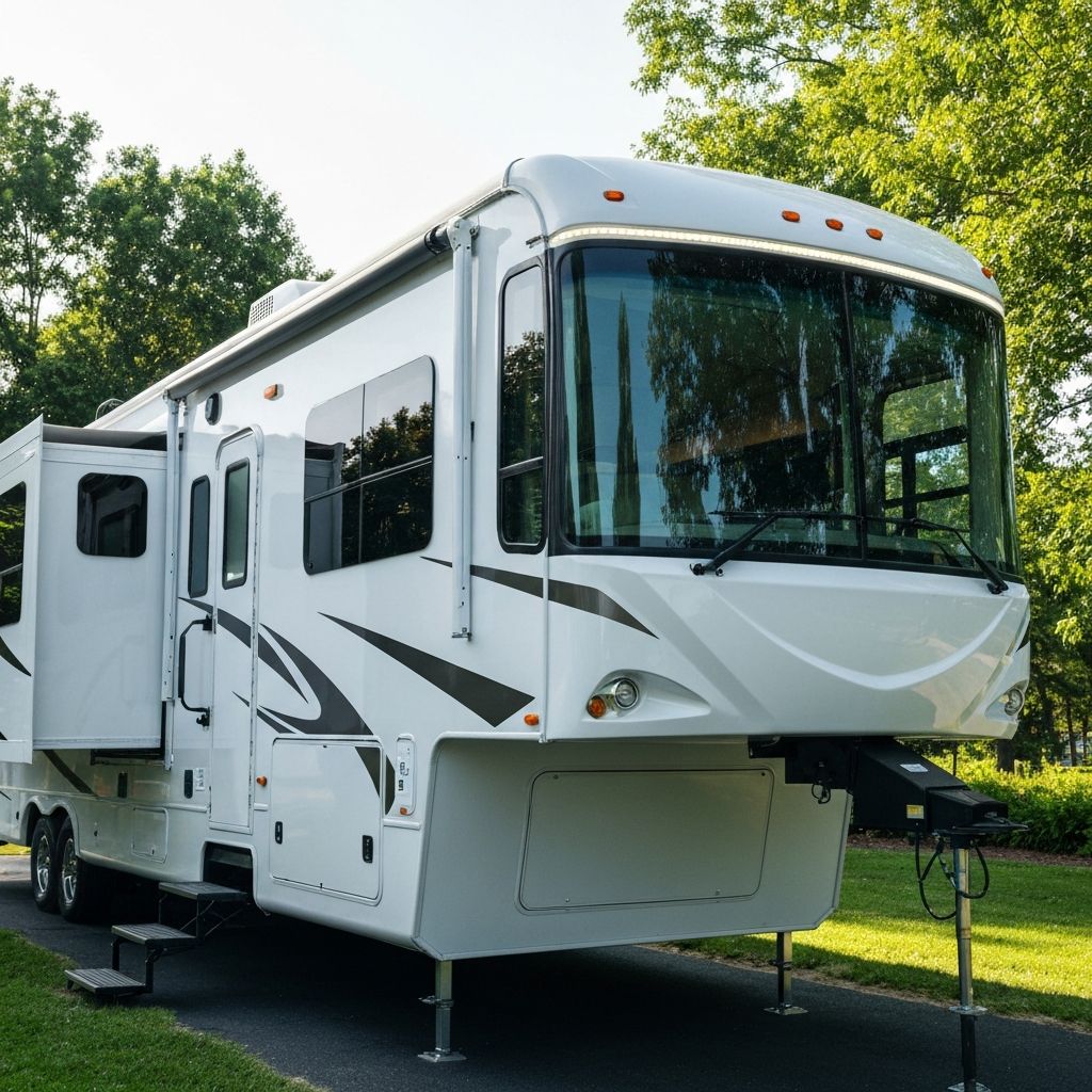 Exterior front view showcasing sleek design